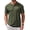Army Green, variant on Men's Summer Shirts Casual Lightweight Knit Collared Shirts Regular Fitted Breathable Golf Shirt