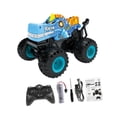 thumbnail image 3 of Coche de control remoto RC, rotación de 360 degree, con luces y música, vehículo todoterreno de juguete para niños de 6 a 13 años, regalos de Navidad azul, 3 of 9