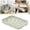 B, variant on Rabbit Litter Box with Grid Platform Sturdy Potty Trainer for Small Animals Leak-Proof Hygiene Tray for Rabbits Guinea Pigs Ferrets and Hamsters Cage and Indoor Use