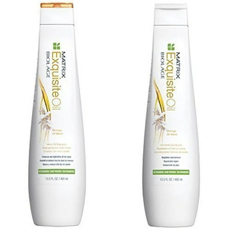 Matrix Biolage Exquisite Oil Shampoo and Cream Conditioner 13.5 oz, PACK OF 11
