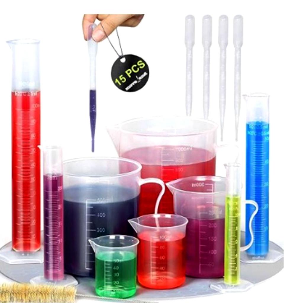 10ml-100ml Cylinders, 50ml-1000ml Beakers, and Pipettes