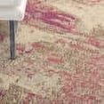 thumbnail image 6 of Nourison Celestial Modern Abstract Ivory/Pink 4' x ROUND Area Rug, (4' Round), 6 of 9