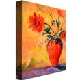 thumbnail image 3 of Trademark Art "Fiesta Bouqet" Canvas Art by Shelia Golden, 3 of 3