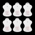 thumbnail image 3 of 10 pcs electrode replacement pads for Omron massagers Elepuls L White onesie, 3 of 5