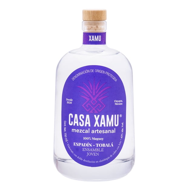 Mezcal Casa Xamu Joven Ensamble Espadín Tobalá 750 Ml Casa Xamu Mezcal Artesanal