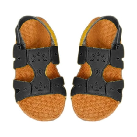 

NOKIO Women s Open Toe Shoes Ladies Casual Paste Flat Roman Shoes Summer Fashion Ladies Arch Support Sandals