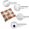 thumbnail image 4 of Watermelon Pillow Covers Summer Fruits Pattern Print Decorative Throw Pillows Outdoor Farmhouse Pillowcases, 4 of 5