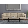 thumbnail image 4 of Safdie & Co. Coffee Table 44L Glass Black Metal, 4 of 4