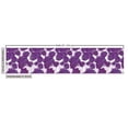 thumbnail image 2 of Ambesonne Victorian Fabric by the Yard Upholstery, Allium Flower Petals, 10 Yards, Purple White, 2 of 4
