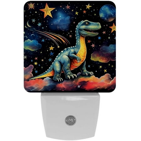 

Starry Sky Dinosaur LED Square Night Lights - Compact and Multifunctional Illumination Solution for Any Space!