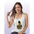thumbnail image 2 of Ethnic Beauty Ii Racerback Tank Women -Alonzo Saunders Designs, Female XX-Large, 2 of 4