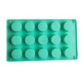 thumbnail image 2 of Juliy Cake Mold Round Column Shape Reusable Convenient Demoulding 15 Holes Silicone Cake Mold Baking Tool for Gifts, 2 of 4