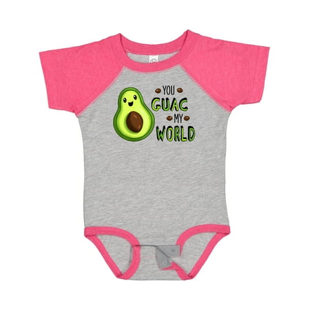 

Inktastic You Guac My World with Cute Avocado Gift Baby Boy or Baby Girl Bodysuit