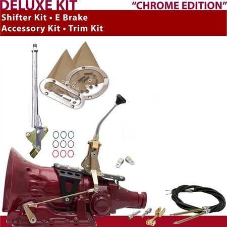 American Shifter 4L60E Shifter Kit 8 in. E-Brake Cable Clevis Trim Kit for CA1AD