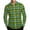Mint Green, variant on LIaqionyy Shirts for Men Button down Collared Dress Shirt Christmas Long Sleeve Plaid Business Work Casual Tops