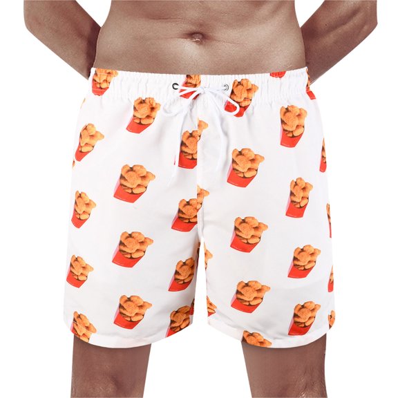 Vedolay Mens Shorts Men's Classic Fit Flat Front Stretch Solid Chino Deck Short,Beige M