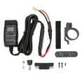 thumbnail image 2 of Motorcycle USB  Quick Charging 3.0 Dual USB Motorcycle Phone  with Voltmeter ON Off Switch for Tablet GPS Handlebar Installation, 2 of 7
