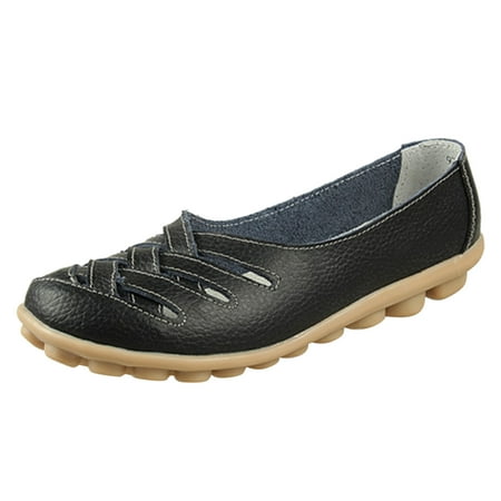 

Wesracia Slip On Women Comfort Walking Flat Loafers Casual Shoes Driving Loafers Walking Shoes For Women