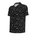 thumbnail image 4 of Wukai Space Galaxy Men’s Polo Shirts,Quick-Dry Athletic Shirt,Classic Fit Shirts-4X-Large, 4 of 8