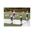 Uncle Sam Metal Yard Stakes, Set/4 by Maple Lane Creations - Walmart.com