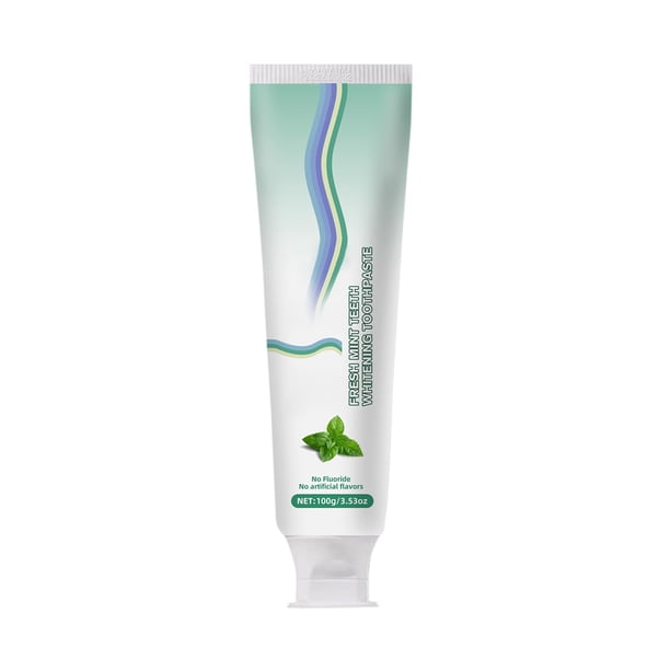 Toothpaste Whitening Toothpaste Sensitive Toothpaste Fluoride Free Toothpaste Travel Size Hot Sale Peppermint Toothpaste, Teeth Whitening Agent, Whitening And Stain Removal Toothpa(Buy 2 get 1 free)