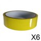 thumbnail image 1 of 6xDivertidas Cintas Adhesivas Con Bolas Suministros Artesanías Hechas A Mano 10M Para Arte De Fiesta Relajante Amarillo, 1 of 10