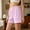Pink, variant on YHAJDS Ladies Cotton Shorts Solid Pockets Sports Summer Casual 5 Inches Everyday Wear