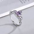 thumbnail image 5 of Womens Open Ring Adjustable Crown Design Gold Ring Silver Ring Metal Ring Electroplated Elegant Fashion Ring Crown Ring for Women Jewelry, 5 of 6