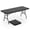 Black, variant on Costway 6' Folding Table Portable Plastic Indoor Party Dining Tables White