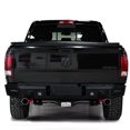 thumbnail image 5 of Vijay Compatible with 2009-2018 Dodge RAM 1500 Rear Bumper Textured Black Steel with Light and D-ring, 5 of 8