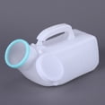 thumbnail image 5 of WETLA Spill-Proof Urinal for Men - 40oz/1200ml Portable Male Urinal with Leakproof Cap, Reusable Bedside Urine Bottle for Elderly, Bedridden, Travel & Home Care (White), 5 of 6