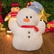 thumbnail image 5 of Cojines navideños de peluche, adornos navideños, lindos muñecos de peluche suaves con forma de muñeco de nieve, cojines decorativos, juguetes de peluche de dibujos animados, regalos navideños para, 5 of 6