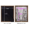 thumbnail image 4 of Art Deco Cityscape I -Framed Print w/glass-Walnut, 4 of 7
