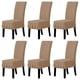 thumbnail image 1 of Fundas Elásticas para Sillas de Comedor Easy-Going Camel 6 Piezas, 1 of 7