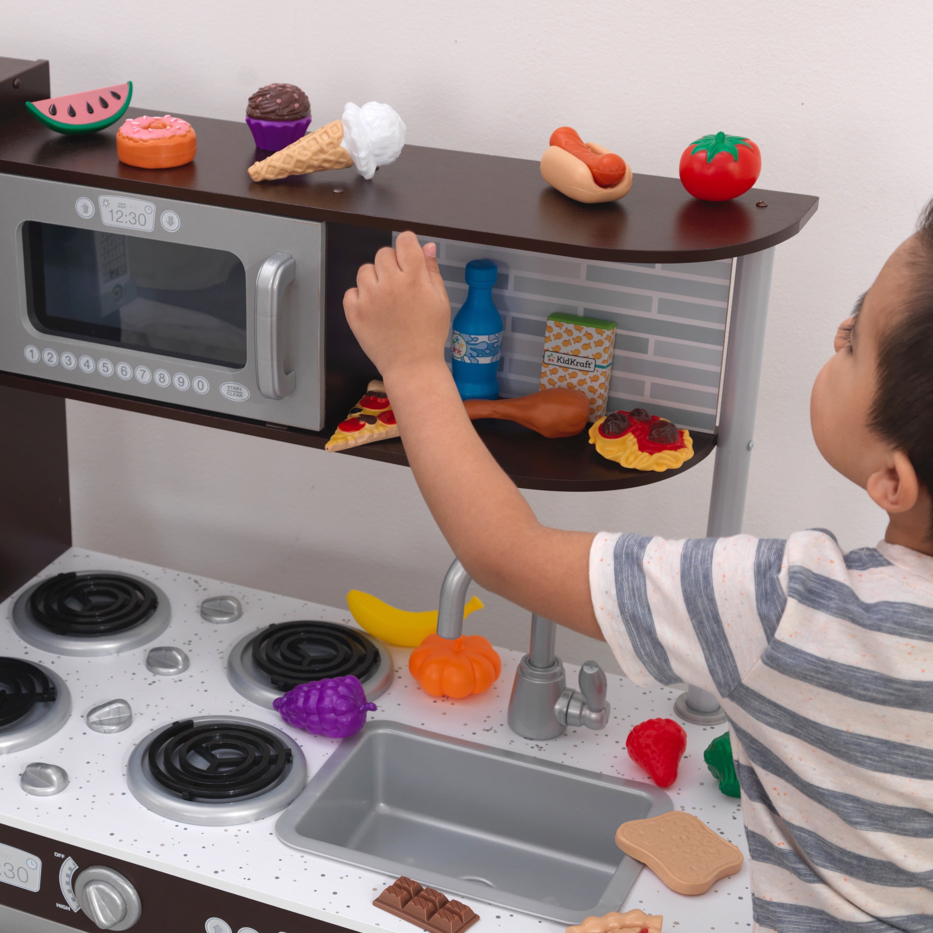 Kidkraft uptown espresso kitchen cheap walmart