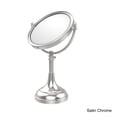 thumbnail image 5 of Height Adjustable 8-in Vanity Top Make-Up Mirror 5X Magnification in Satin Nickel, 5 of 5