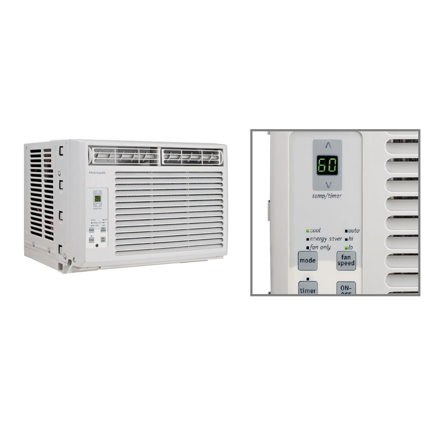 Frigidaire FRA054XT7 Energy Star 5,000 BTU 115Volt WindowMounted Mini