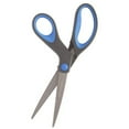 thumbnail image 2 of Office Depot Titanium Coated Bent Scissors, 8", Dark Gray & Blue, Pack Of 3 Scissors, 2 of 4