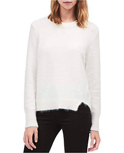 fuzzy calvin klein sweater