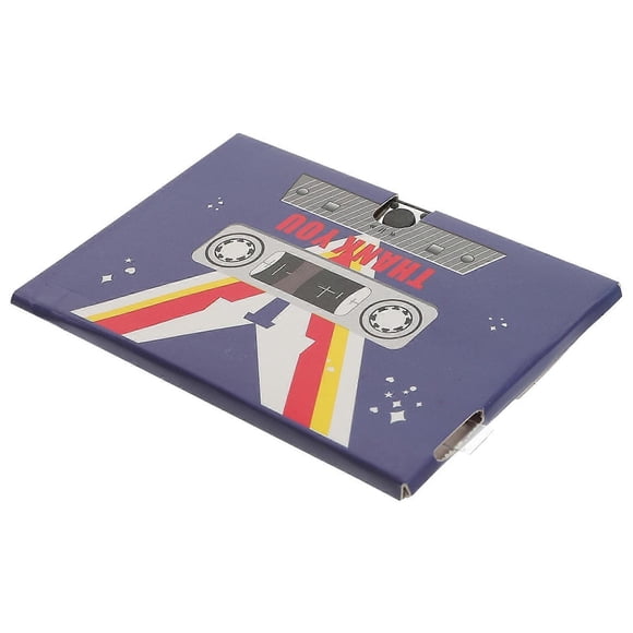 Graduation Sounding Card Recordable With Voice Chip For Friends Cassette Thickened Letter Paper 1Pcs