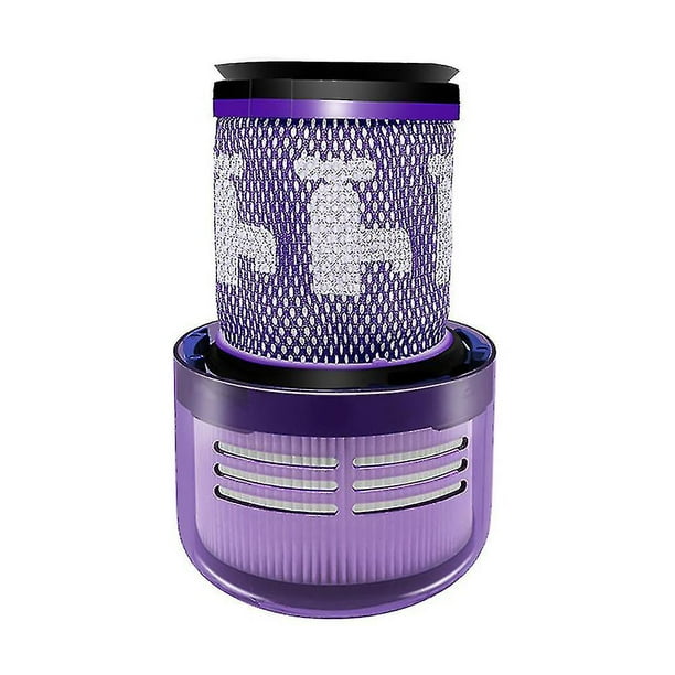 Filtro Hepa lavable Compatible con Dyson V12 Detect Slim Absolute Clean, 1 Uds.