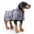 thumbnail image 3 of Toalla Absorbente De Agua Para Perros Toalla De Baño Para Gatos Albornoz Para Mascotas Manta Suministros Para Mascotas De Doble Uso Eigraketly PT001458-02, 3 of 7
