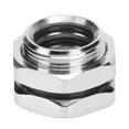 thumbnail image 3 of Water Cooling System Connector, G1/4 Multifunctional Rust Proof OD 14mm Pass Through Fitting Stable  For Rigid Tubes For PETG Tubes For 14mm Hard Tube, 3 of 8