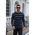 thumbnail image 5 of COOFANDY Men's Long-Sleeve Crewneck Sweater | Soft Slim Fit Knit Sweater Pullover for Fall Winter and Business Casual & Everyday Wear, 5 of 8