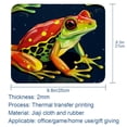 thumbnail image 5 of Frog Square Gaming Mousepad Desk Mat Non-Slip Rubber Bottom Printed 8.3x9.8 Inch Suitable for Office and Gaming, 5 of 6