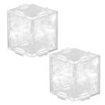 thumbnail image 1 of Molde para dar forma a frutas para cultivar frutas cúbicas triangulares únicas. Molde de plástico transparente reutilizable para el cultivo de frutas y verduras, ideal para tomates, fresas y peras., 1 of 8