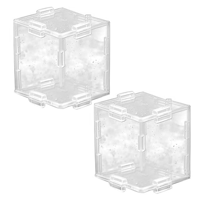 Molde para dar forma a frutas para cultivar frutas cúbicas triangulares únicas. Molde de plástico transparente reutilizable para el cultivo de frutas y verduras, ideal para tomates, fresas y peras.