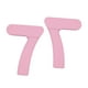 thumbnail image 3 of Juego de 2 mancuernas de silicona de 2 kg antideslizantes, equipo de fitness para entrenamiento de fuerza Rosa, 3 of 8