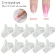 thumbnail image 2 of Fyydes Nail Gel Accessories,10pcs / Set Transparent Nail Tips Clips Poly Gel Quick Building Mold Clips Nail Gel Accessories,Nail Tips Clip, 2 of 11