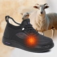 thumbnail image 4 of Womens Winter Snow Boots Wide Toe Box Warm Hiking Non Slip Shoes Fuzzy Lined Lightweight Casual Outdoor Waterproof Booties, 4 of 9